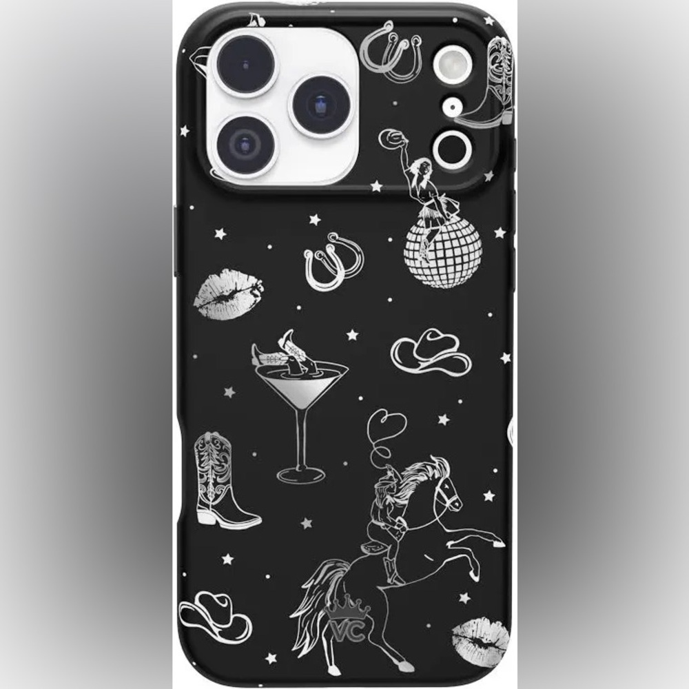 Velvet Caviar Disco Cowgirl iPhone Case